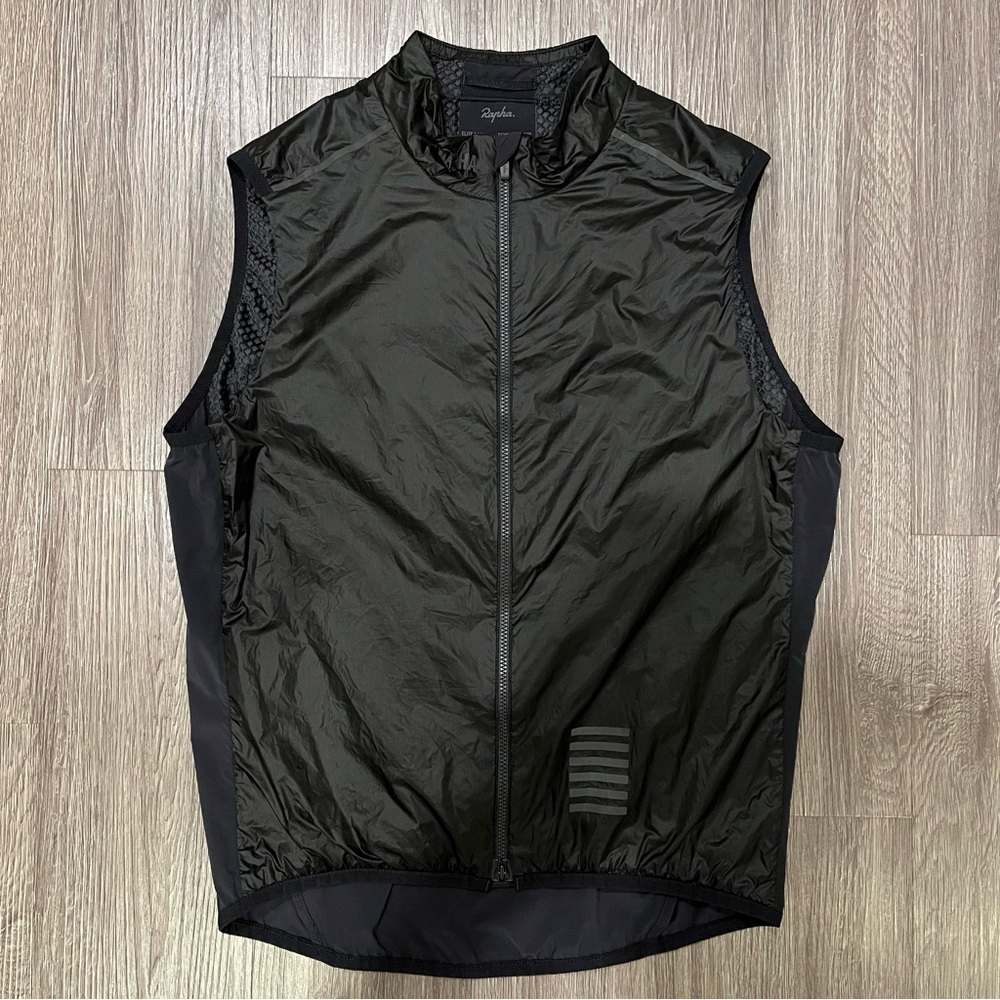 Rapha Men’s Pro Team Insulated Cycling Gilet/Vest - Black Medium